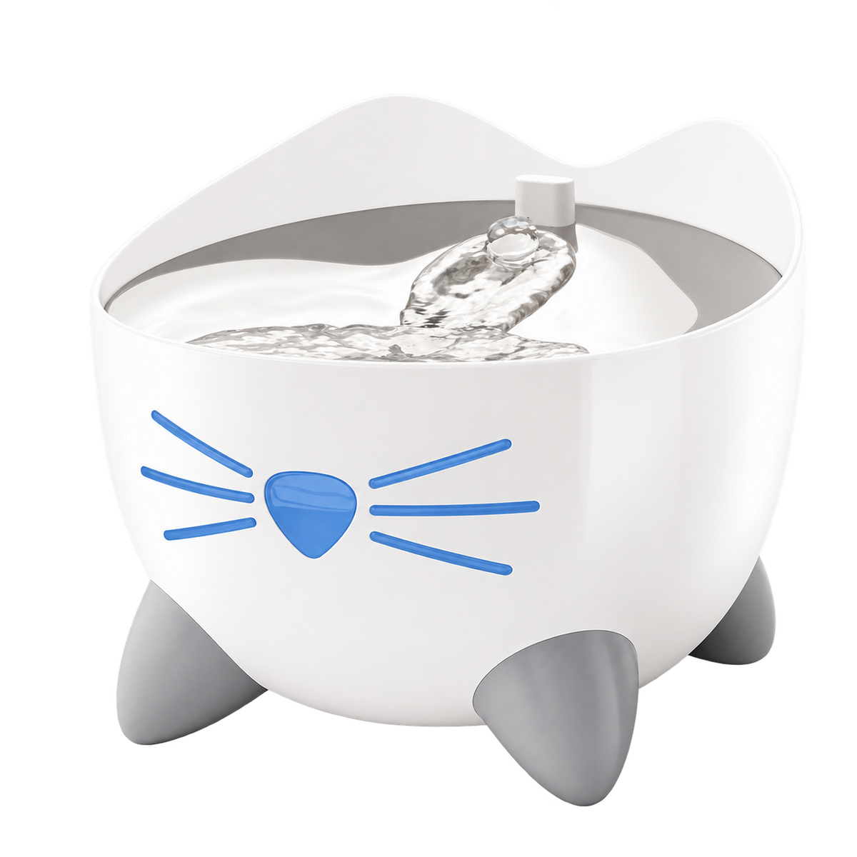 Изображение для каталога: Умная поилка Catit PIXI Smart объемом 2 л на прозрачном фоне.
