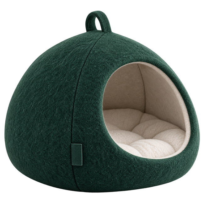 Cama cueva personalizada para gato