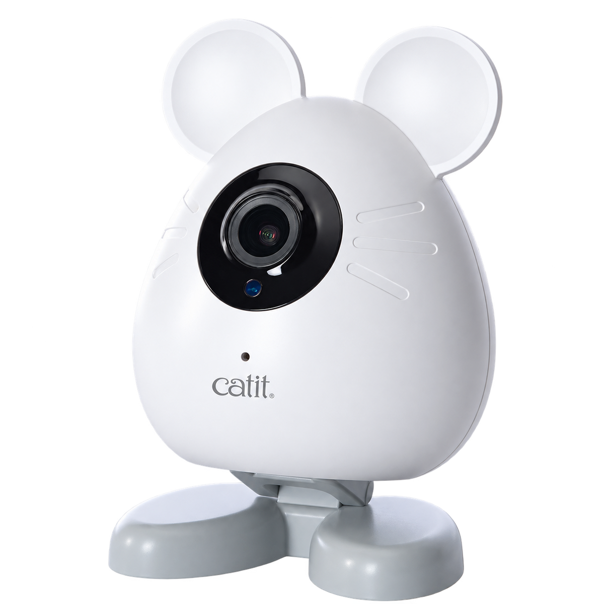 Imagen de catálogo de Catit PIXI Mouse Camera — cámara para ver y escuchar a tu gato sobre fondo transparente
