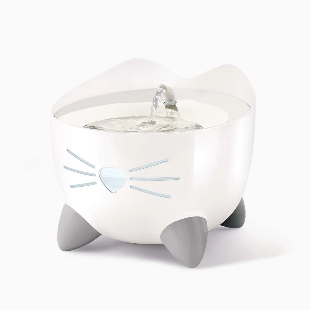 Fuente Catit PIXI con tapa de acero inoxidable