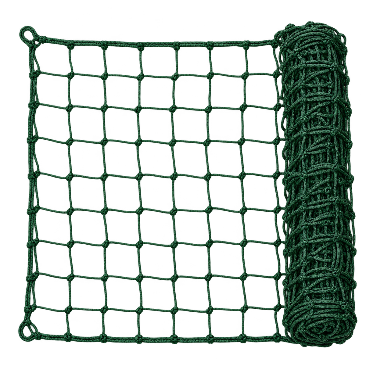 Diseño orientativo de red de seguridad para balcón de gatos; modelo y proveedor pendientes de confirmar.